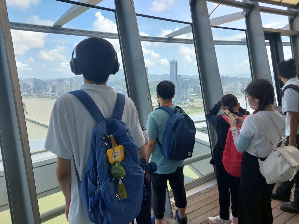 從澳門觀光塔可以俯瞰澳門全景