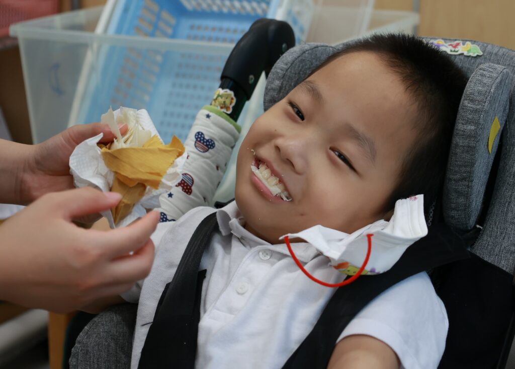 子瑨很喜歡甜甜的糖葱餅