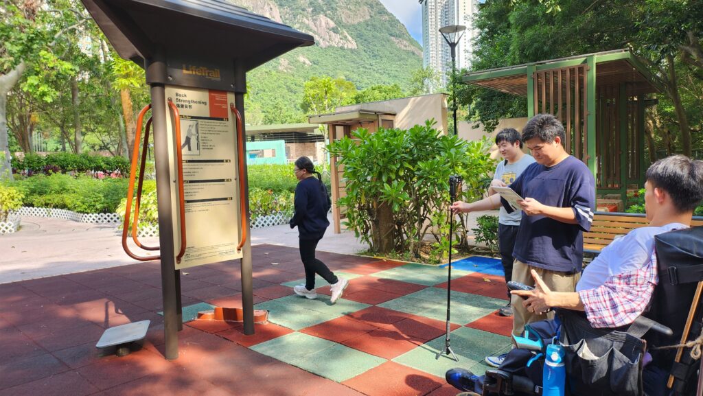 拍攝進行中。